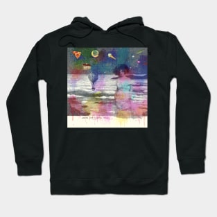 Above the Clouds, Night, Dreaming Hoodie